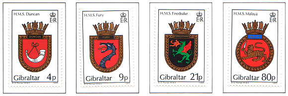 1985 Escudos Del Royal Navy IV