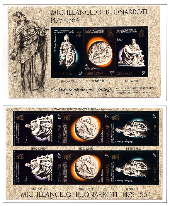 1975 Michelangelo 500th Anniversary