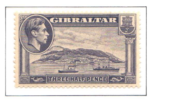 1938 King George VI Views 1d